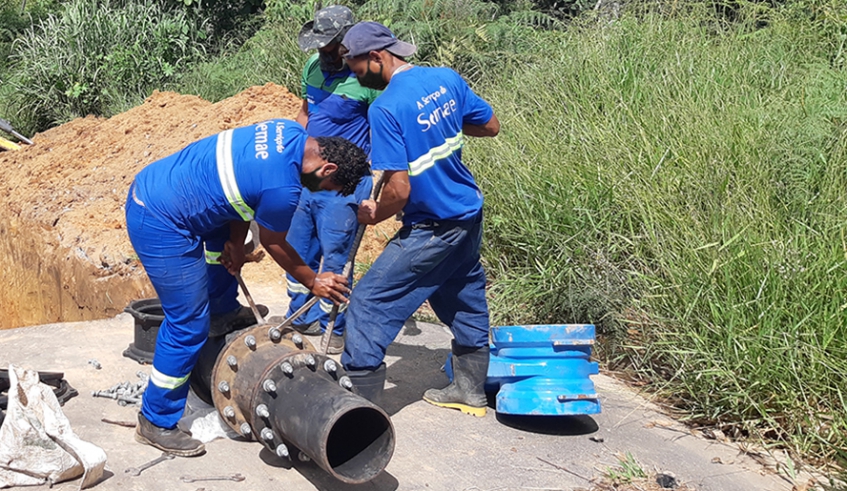 Autarquia segue com obras para melhorias na distribuição de água no Botujuru e Cezar de Souza