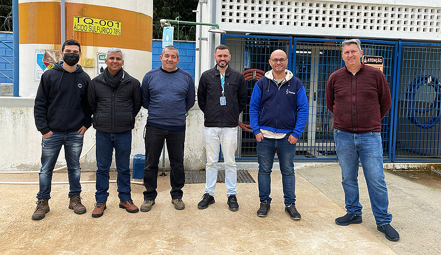 Empresa de água e esgoto de Rio Claro visita Semae e conhece captação e tratamento de água