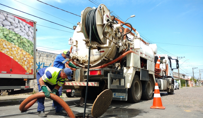 Semae conclui instalação de bomba e elevatória de esgoto do Santos Dumont volta à plena operação