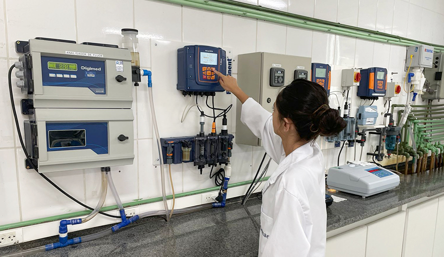 Novo analisador de cloro torna controle da água mais eficiente e econômico