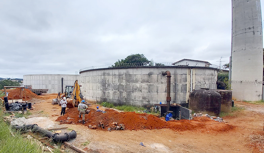 Semae conclui interligação e retoma abastecimento de água na Vila Suíssa