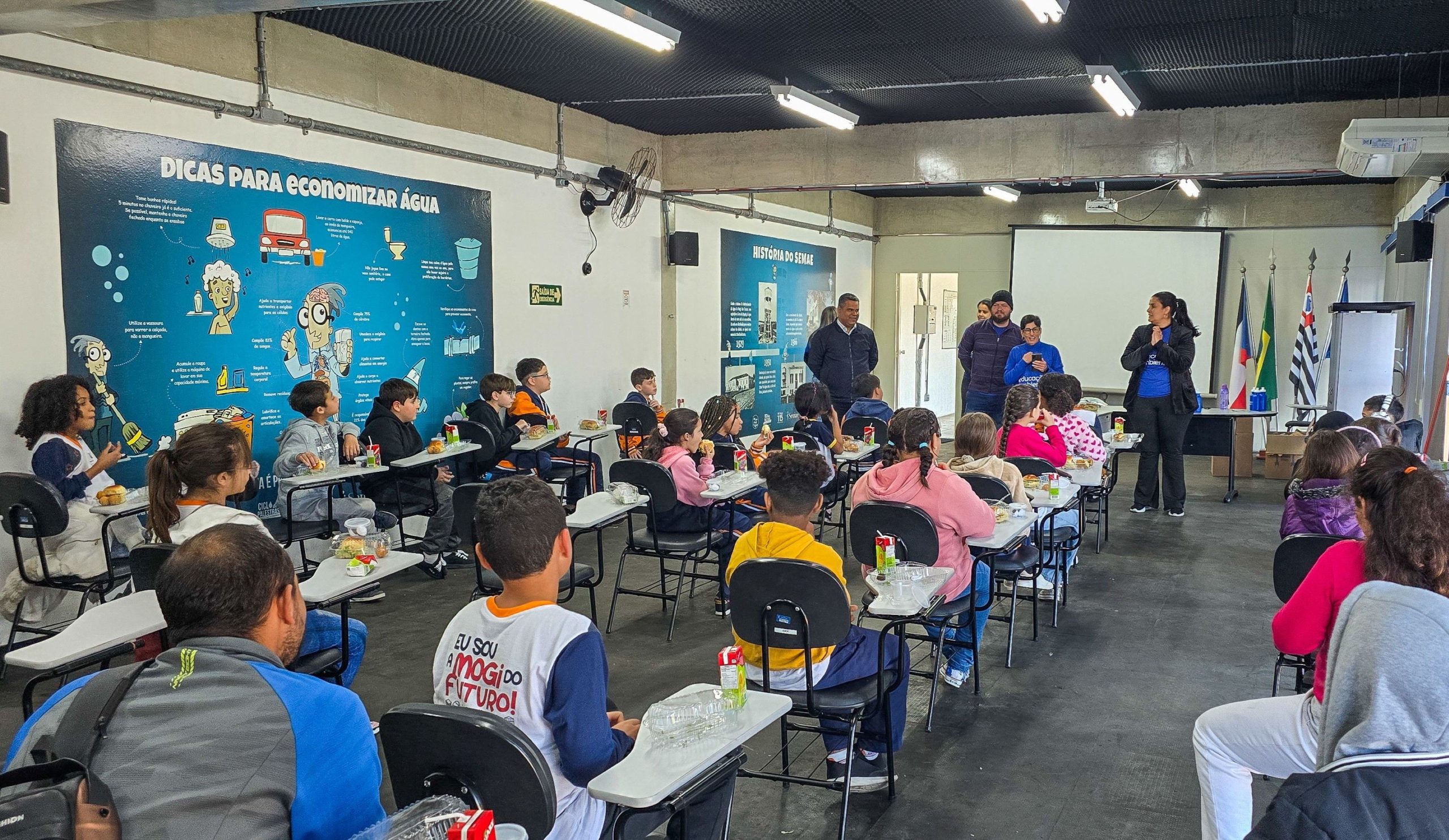 Semae Mogi das Cruzes promove educação ambiental com alunos do ensino fundamental